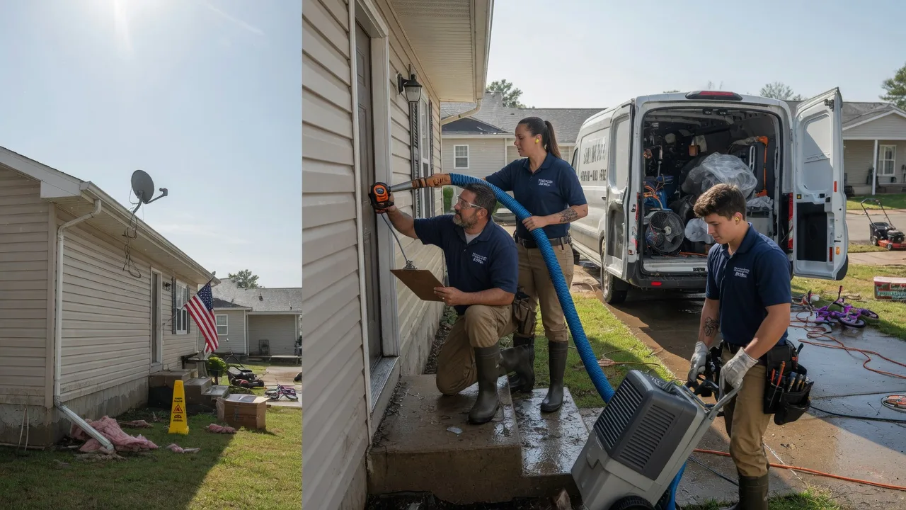 Ceiling Water Damage Restoration in Jarreau, LA near me