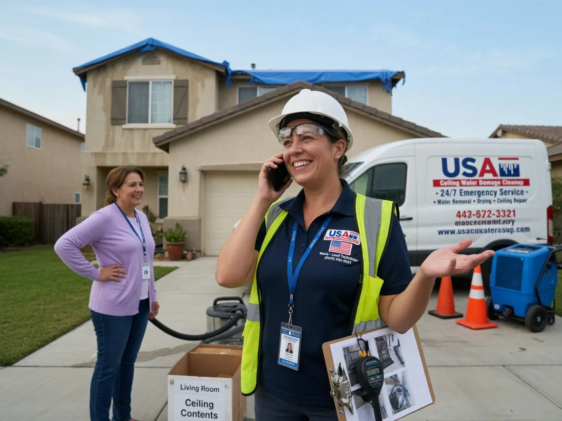 Ceiling Water Damage Restoration Jarreau, LA FAQs